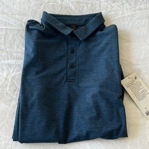 Mens Evolution Long Sleeve Polo